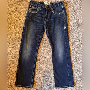 Ariat M5 Slim Coltrane Stackable Straight Leg Men’s Jeans Size 31/30 (31x29) EUC